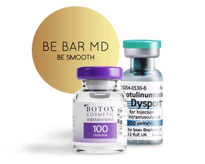 Botox and Dysport vials